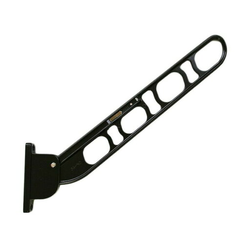 ハイロジック 横付型物干金具 460ミリ ダークブロンズ 横収納式・縦座タイプ 入数1個 SK-46TMS-BC ハイロジック 横付型物干金具 460ミリ ダークブロンズ 横収納式・縦座タイプ 入数1個 SK-46TMS-BC