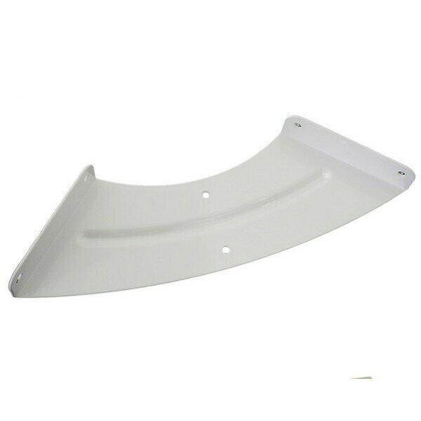 ハイロジック アークブラケット 185x185ミリ 白 入数1個 AB-W185