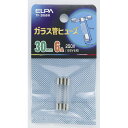 ELPA(エルパ) ガラス管ヒューズ30mm TF-2060H