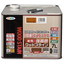 アサヒペン 油性強着色ウッドステイン7Lライトオーク