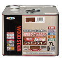 アサヒペン 油性強着色ウッドステイン7Lチーク