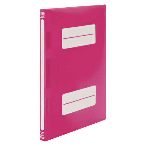 ナカバヤシ フラットファイルPPA4SピンクC フF-PP80-PC フラットファイルPP A4S ピンクC 24637