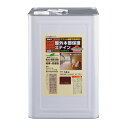 アトムハウスペイント 水性ウッドエバープロテクト 14L ディープマホガニー 4971544089836