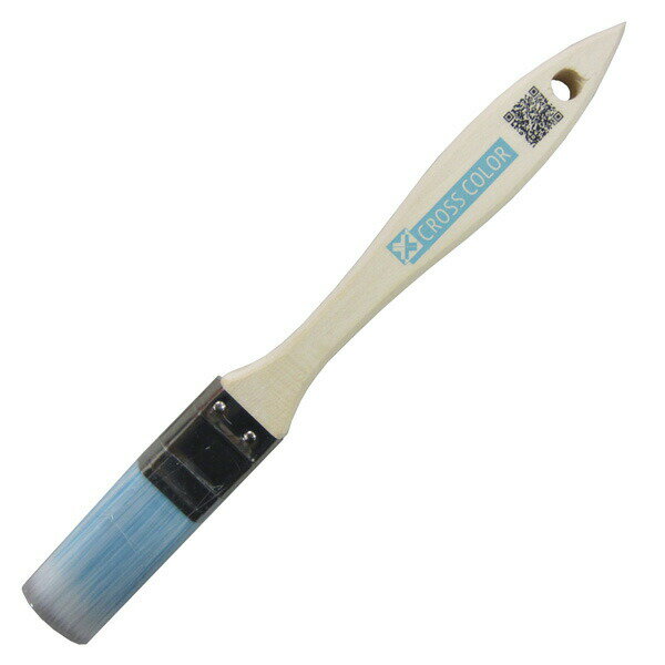 アトムハウスペイント クロスカラー刷毛 1インチ 4971544334400 ワークショップ ホビー 化繊 クロスカラー