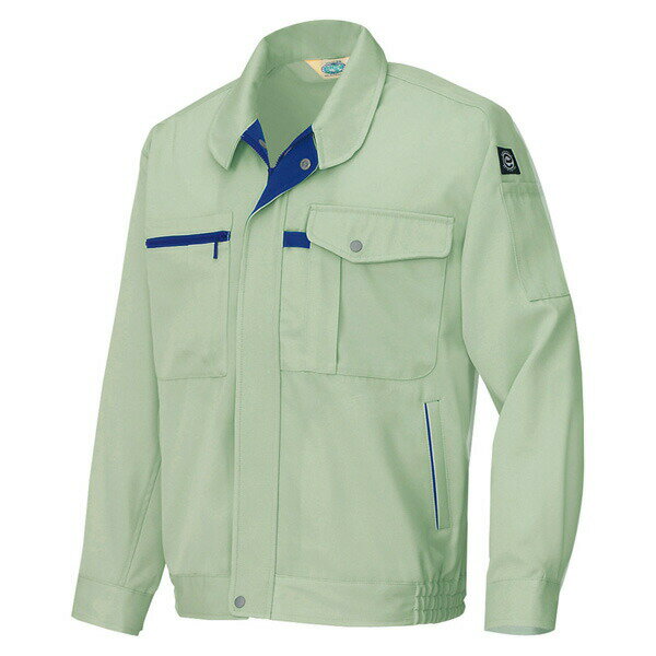 AITOZ（アイトス） エコ交織マルチワーク 長袖ブルゾン （男女兼用） アースグリーン S 6360