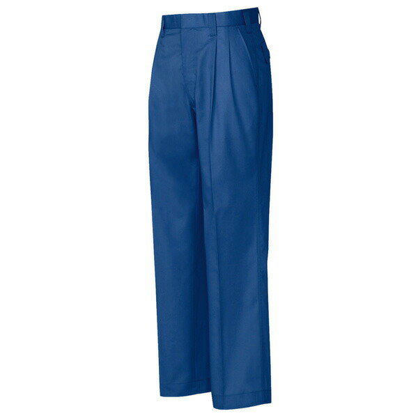 AITOZ（アイトス）:ムービンカット ワークパンツ （2タック） ブルー 120 5322 作業ズボン ワークパンツ ツータックパンツ 帯電防止 行儀 5322