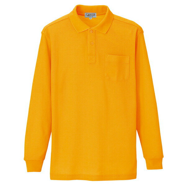 AITOZ（アイトス） 長袖ポロシャツ （男女兼用） イエロー M 7614