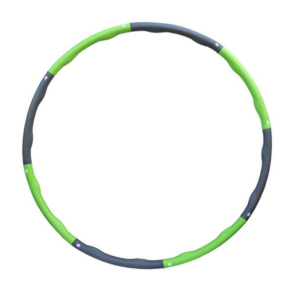 あす楽 DABADA（ダバダ）:フラフープ グリーン HULAHOOP フラフープ ダイエット フィットネス DABADA（ダバダ） hulahoop お腹 引締め ダイエット 大人用 組立式 セルフメンテナンス 免疫