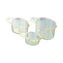 EBM プラスチック 計量カップ 3pcs 8220200