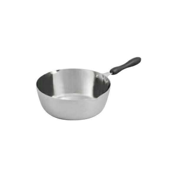 EBM 三層鋼 クラッド プラ柄雪平鍋 2283600