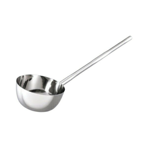 EBM 桃印 18-8 長柄付ひしゃく 楕円グリップ 6029440