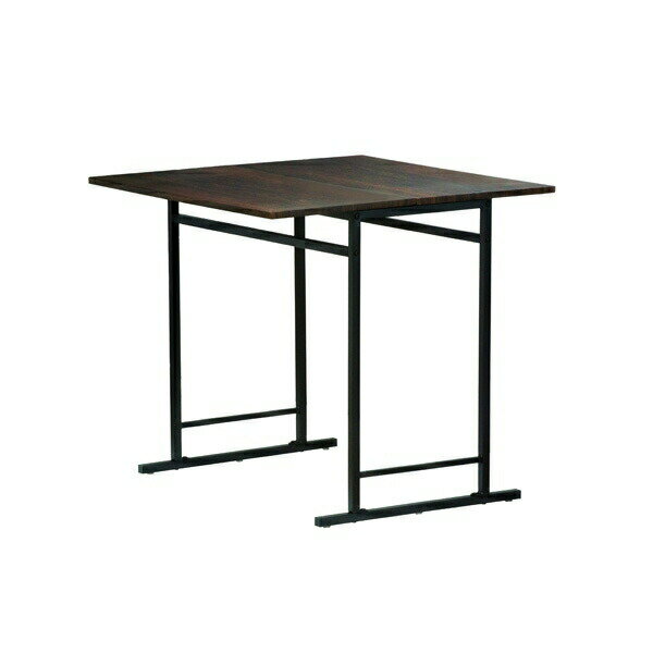 【メーカー直送】 スライド式折りたたみテーブル TH-S7575 BR W