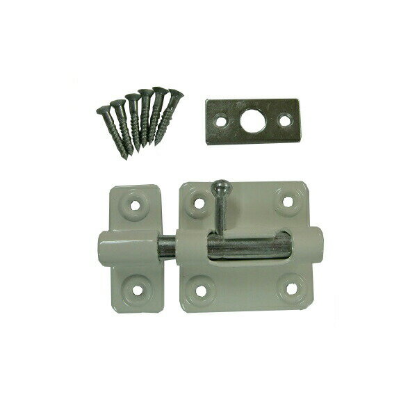 フジテック・ジャパン 塗ラッチ 大 ホワイト 10684