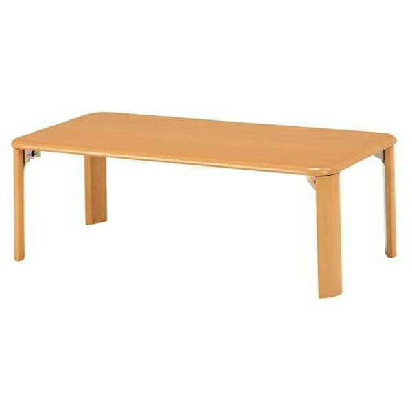 【地域制限有】【メーカー直送】萩原 折れ脚テーブル VT-7922-960NA