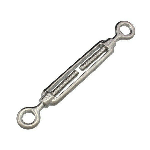 ハイロジック ステンレス 枠式ターンバックル （アイ＆アイ） 6mm 11384 マリン金物