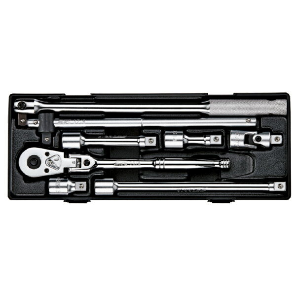 【地域制限有】【メーカー直送】JTCオートツールズ 12.7mm 8PCS アクセサリーセット JTCK4083 3/8 エク..