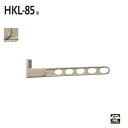 川口技研:窓壁用ホスクリーン HKL-85型 （2本入） LB （ライトブロンズ） HKL-85-LB 竿 洗濯 ベランダ 干す 衣類 乾燥 DIY 家事 HKL-85-LB 取り付け 設置 施工 梅雨 雨の日