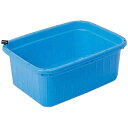 サンコープラスチック キングタライ角型 110L ブルー 500426