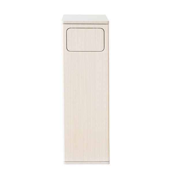 宮武製作所:木製 プッシュダストボックス Empro（エンプロー） ホワイト DB-800【メーカー直送品】 プッシュ式 ダストボックス 木製 キッチンペール フタ付き DB-800 プッシュ式 木製 キッチンペール フタ付き