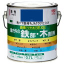【地域制限有】【メーカー直送】ニッペホームプロダクツ 油性つやありEXE ブルー 0.7L 4976124431210 油性塗料 多用途 つやあり 長持ち