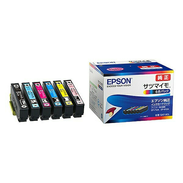 EPSON（エプソン） SAT-6CL サツマイモ 6色インクパック SAT-6CL