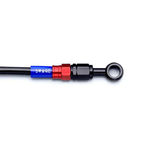 SWAGE-LINE（スウェッジライン） SwageLine フロントホースキット TW200/225 00-07 RAFB300