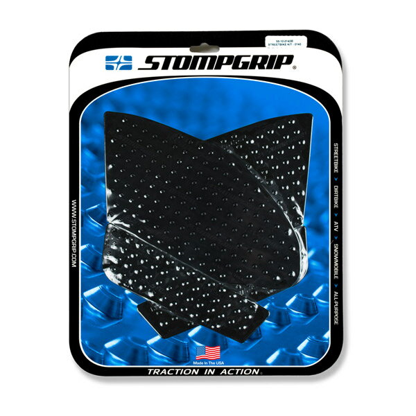 STOMPGRIP（ストンプグリップ） トラクションパッド タンクキット VOLCANO ブラック GSXR1000/GSXR1000R 17 左右セット 55-10-0143B