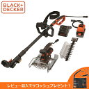 あす楽 BLACK DECKER（ブラックアンドデッカー）:18V 4.0Ah 5in1ポールヘッジ＆芝生バリカン GPSH1840-JP