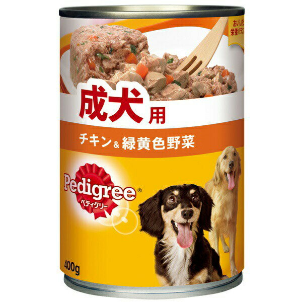 マースジャパンリミテッド P72 成犬用チキン&緑黄色野菜400g P72 犬 フード ウェット ドッグフード 総..