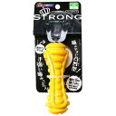 ドギーマンハヤシ:STRONG DUMBBELL S 4976555858198 手強い噛みごたえ！噛む力が強いコに。