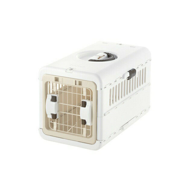 リッチェル（Richell） NEW キャンピングキャリー折りたたみ S アイボリー 4973655599327 ペット キャ..