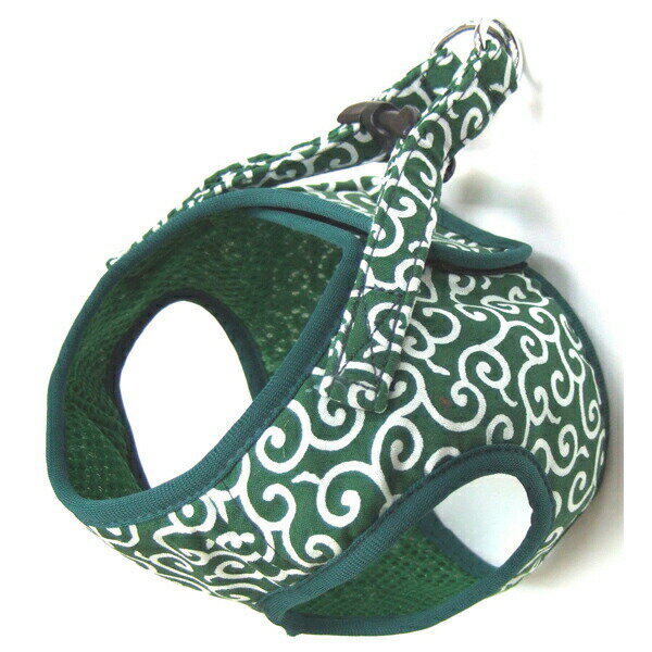 岡野製作所 コットンカラクサソフトハーネスSS 4907733030761 岡野 ONS ハーネス 胴輪 唐草 からくさ ..