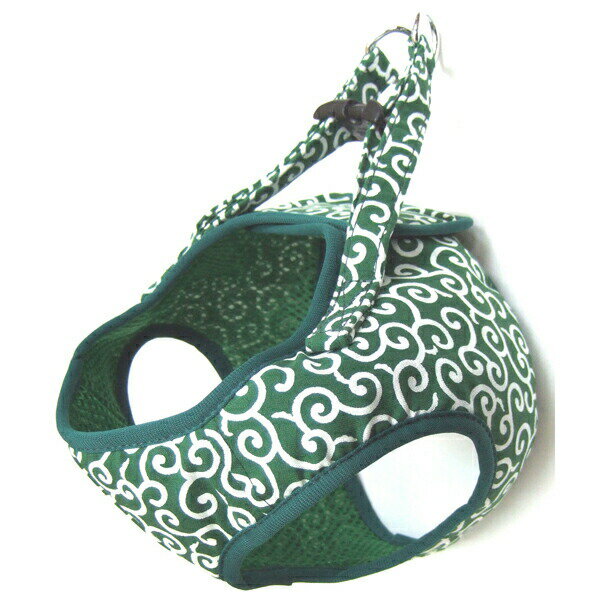 岡野製作所 コットンカラクサソフトハーネスS 4907733030785 岡野 ONS ハーネス 胴輪 唐草 からくさ 和..