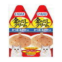 いなばペットフード 金のだしクリーム かつお おかか入り 60g (30g×2) IC-82 猫 フード ウェット キャットフード パウチ レトルト IC-82