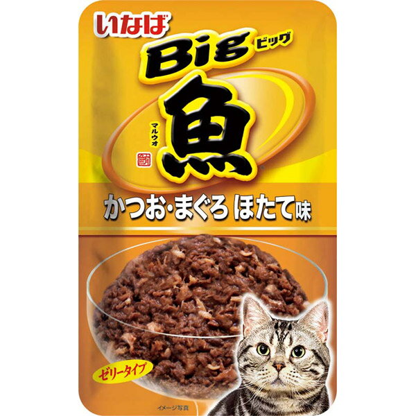 いなばペットフード Bigマルウオかつおまぐろほたて味80g TCR-35