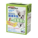 ドギーマンハヤシ わんちゃんの国産牛乳 1歳までの成長期用 200ml 4974926010398