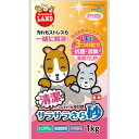 マルカン:清潔サラサラさら砂 1kg MR-965 小動物 リス ハムスター 砂 トイレ 浴び砂 消臭 抗菌 MR-965