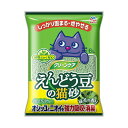 アース・ペット クリーンケア えんどう豆の猫砂 緑茶の香り 6L 4994527898607(4)