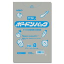 HEIKO(ヘイコー) 【100枚】HEIKO ポリ袋 ボードンパック 穴なしタイプ 厚み0.02mm 006763328