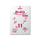 SWAN(スワン) 【100枚】SWAN ポリ袋 ボードンパック 穴ありタイプ 厚み0.02mm N 006763111