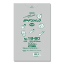 HEIKO(ヘイコー) 【100枚】HEIKO ポリ袋 ボードンパック 穴ありタイプ 厚み0.025mm 006763470