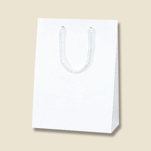 HEIKO（ヘイコー）:手提げ紙袋 Kバッグ T-3 白エンボス 10枚入り 006144110 6144110 Kバッグ 手提げ紙袋 T-3 白エンボス