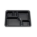 シーピー化成 弁当容器 BS黒本体 新CZ-23 50枚入り 004406675