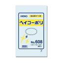 HEIKO（ヘイコー）:【50枚】ポリ袋 透明 ヘイコーポリエチレン袋 0.06mm厚 NO.608 006619800 ビニール袋 ポリ袋 袋 ポリエチレン 規格袋