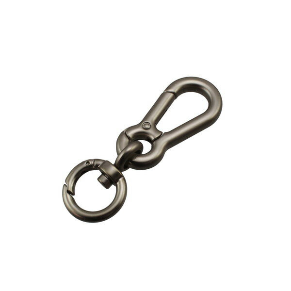 ハイロジック 回転カラビナ付フック マットシルバー 29256