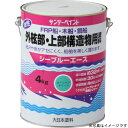 サンデーペイントの一覧はこちら●光沢や色がアセにくく、船舶を美しく護る。●光沢保色性に優れたアクリル樹脂系塗料ですので、船舶を美しく護ります。●商品サイズ:縦170×横215×高さ170(mm) ●容量:4kg ●色:アオJANCD：4906754043866【銀行振込・コンビニ決済】等前払い決済予定のお客様へ当商品は弊社在庫品ではなく、メーカー取寄せ品でございます。在庫確認後に注文確認を行い、お支払いのお願いを送信させて頂きます。休業日、13:00以降のご注文の場合は翌営業日に上記手続きを行います。お時間が掛かる場合がございます。