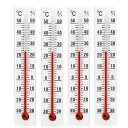【ネコポス送料無料】 クレセル:温度計タテ4本セット DP-7S4 4955286806609 大工道具 測定具 温度計・環境測定器
