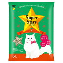 スーパーキャット:Super Stars CATLITTER 竹 6L 4973640500598