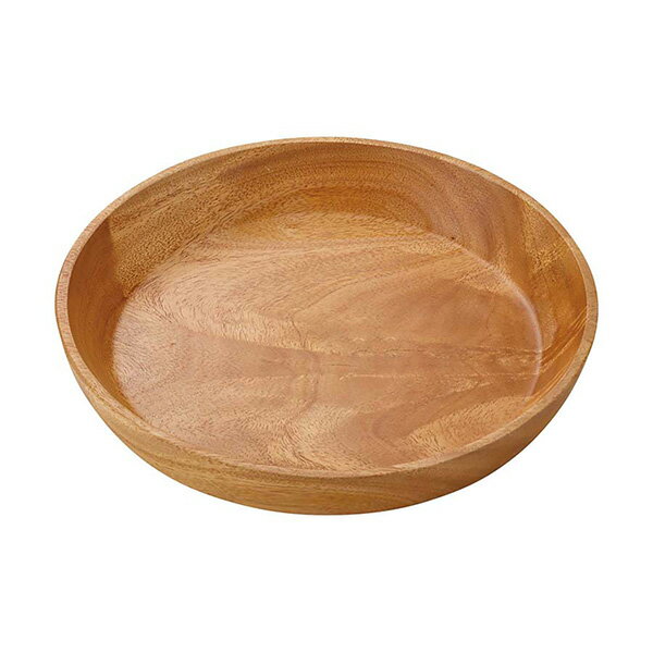 CAPTAIN STAG（キャプテンスタッグ） ウッドブレス深型丸型プレートφ23cm UP-2555 UP-2555ウッドブレス 深型丸型プレートφ23cm　キャプテンスタッグ　CAPTAIN