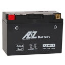 AZ（エーゼット）: モーターサイクル用　鉛バッテリー　液入り充電済み AT9B-4